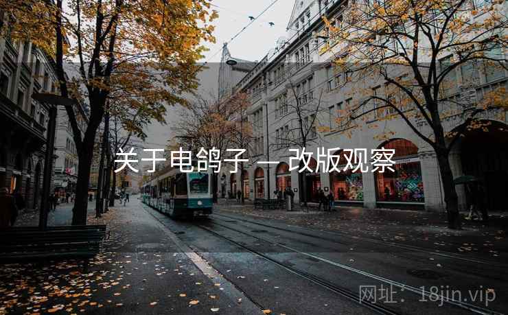 关于电鸽子 — 改版观察