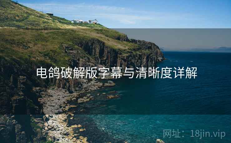 电鸽破解版字幕与清晰度详解