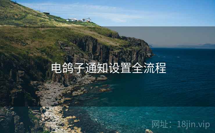 电鸽子通知设置全流程