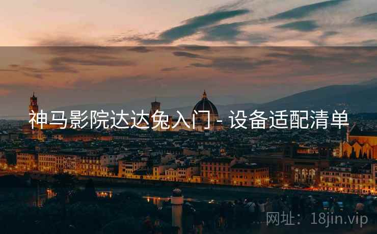 神马影院达达兔入门 - 设备适配清单