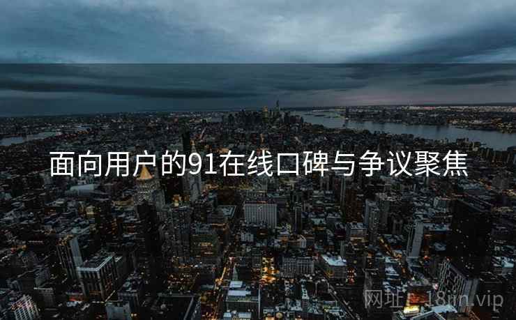 面向用户的91在线口碑与争议聚焦